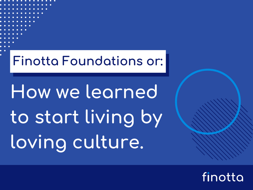 Finotta Foundations: How we learned to start living by loving culture